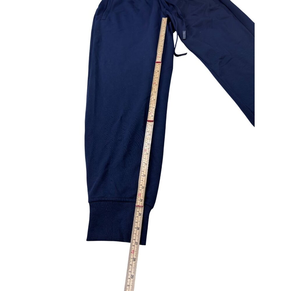 Athletic Works Mens Jogger Pants Medium Blue Polyester Blend - Picture 5 of 11